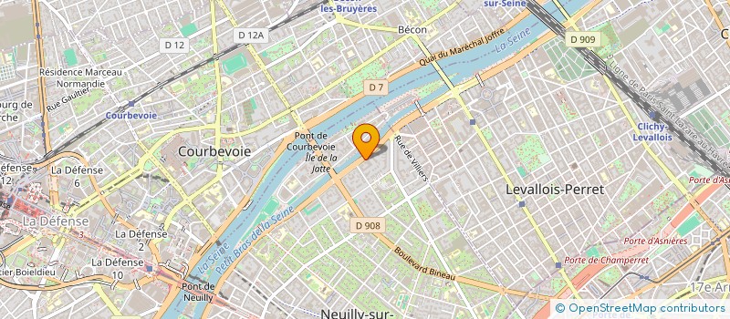 localisation de l'entreprise HAPPY FAMILY à NEUILLY-SUR-SEINE