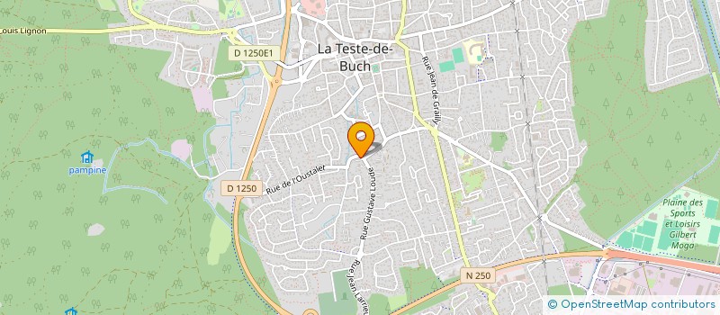 localisation de l'entreprise HAPPY FIT  LA TESTE-DE-BUCH