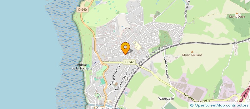 localisation de l'entreprise HAPPY FITNESS à WIMEREUX