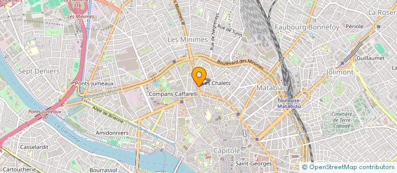 localisation de l'entreprise HAPPY FOOD  TOULOUSE