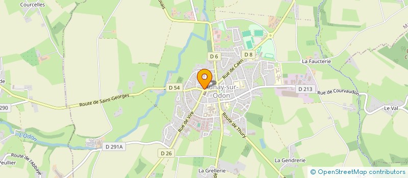 localisation de l'entreprise HAPPY FOOD  LES MONTS D'AUNAY