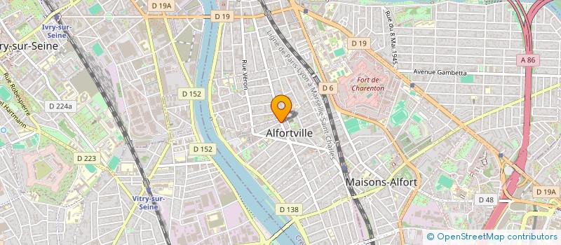 localisation de l'entreprise HAPPY FRENCH à ALFORTVILLE