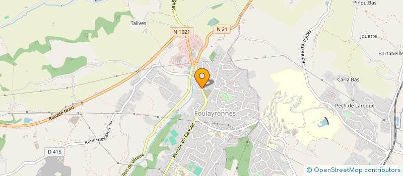 localisation de l'entreprise HAPPY GAME CONCEPT  FOULAYRONNES