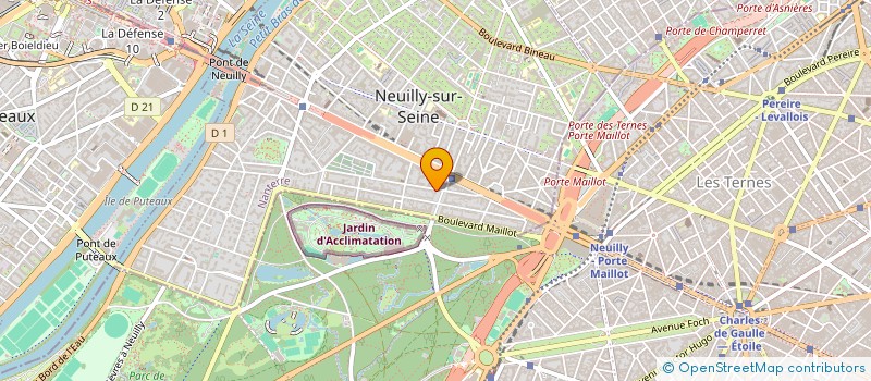 localisation de l'entreprise HAPPY GIVING à NEUILLY-SUR-SEINE
