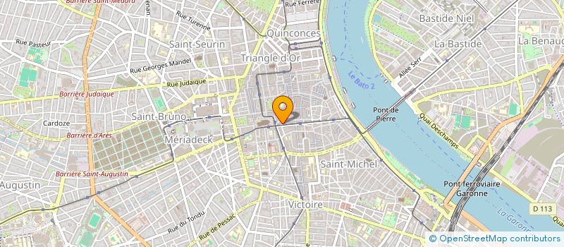 localisation de l'entreprise HAPPY GOOD  BORDEAUX