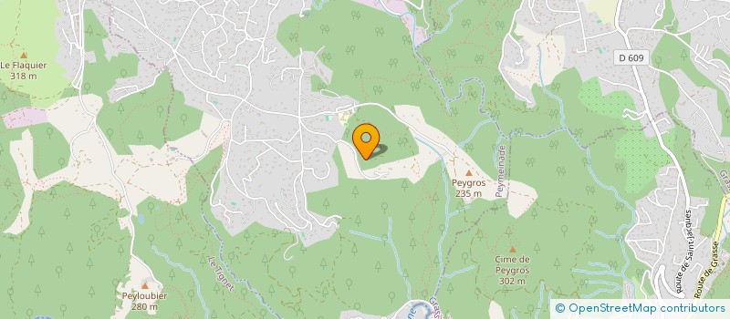 localisation de l'entreprise HAPPY GRAPES  PEYMEINADE