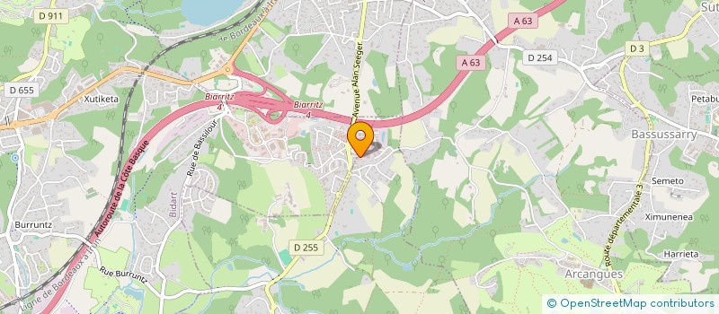 localisation de l'entreprise HAPPY GRILL 2 à BIDART