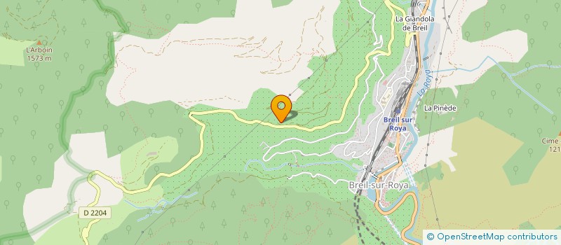 localisation de l'entreprise HAPPY HANDY DAYS  BREIL-SUR-ROYA