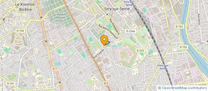 localisation de l'entreprise HAPPY HDJ à VITRY-SUR-SEINE