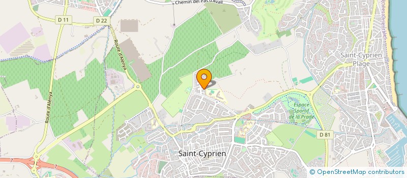 localisation de l'entreprise HAPPY HOME  SAINT-CYPRIEN