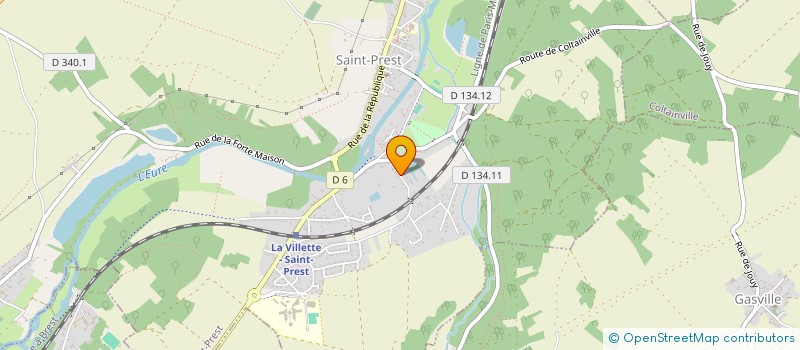 localisation de l'entreprise HAPPY HOME à SAINT-AUBIN-DES-BOIS