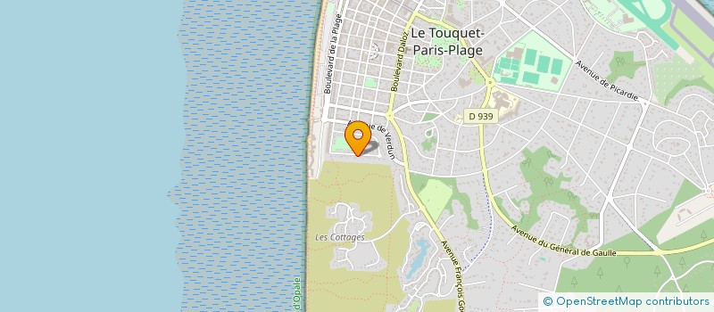 localisation de l'entreprise HAPPY HOMES CONCIERGERIE à LE TOUQUET PARIS PLAGE