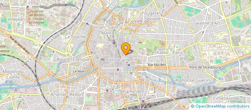 localisation de l'entreprise HAPPY HOURS à RENNES