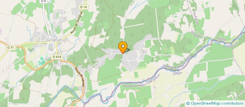 localisation de l'entreprise HAPPY HOUSE  GRIGNAN