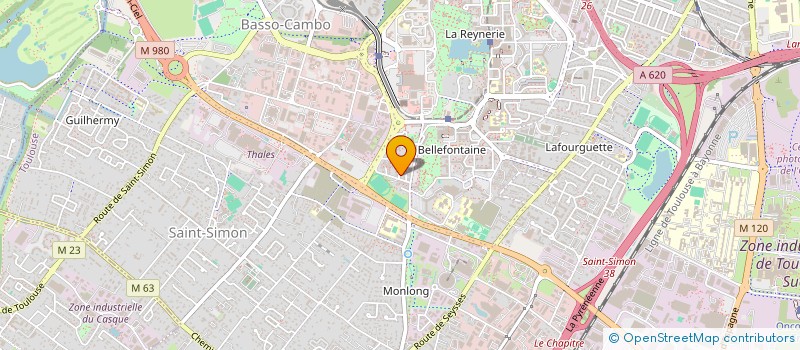localisation de l'entreprise HAPPY HUB CLUB à TOULOUSE