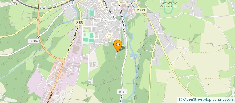 localisation de l'entreprise HAPPY HUGO  BERNAY