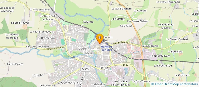 localisation de l'entreprise HAPPY IMMO  MONTFORT-SUR-MEU