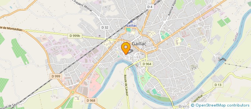 localisation de l'entreprise HAPPY INVEST à GAILLAC