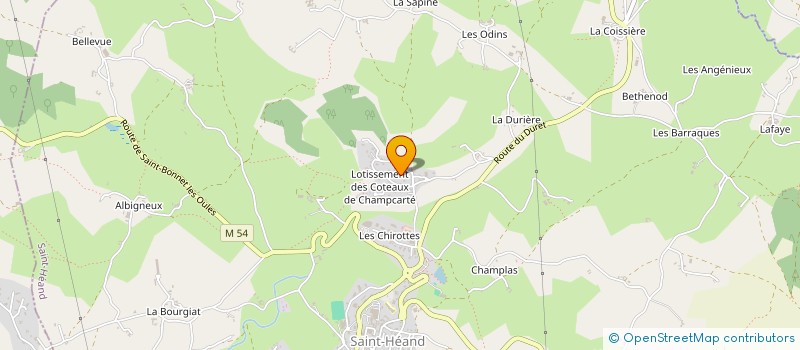 localisation de l'entreprise HAPPY INVEST  SAINT-HEAND