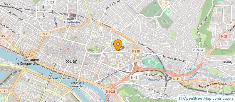 localisation de l'entreprise HAPPY JAM à ROUEN