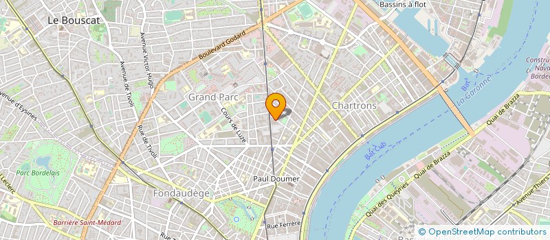 localisation de l'entreprise HAPPY JOB à BORDEAUX