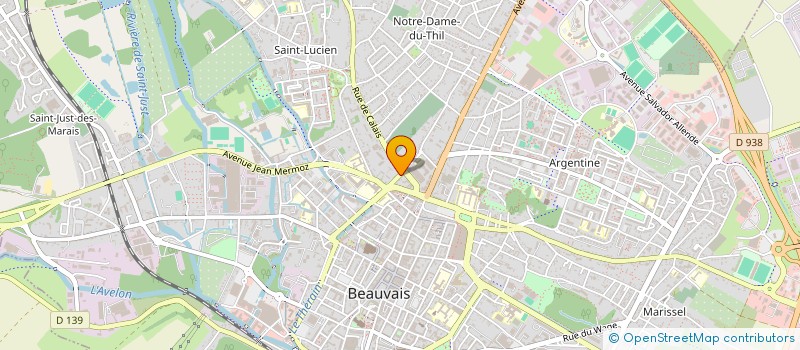 localisation de l'entreprise HAPPY LEADS  BEAUVAIS