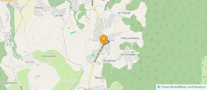 localisation de l'entreprise HAPPY LIFE MILA  VIUZ-LA-CHIESAZ
