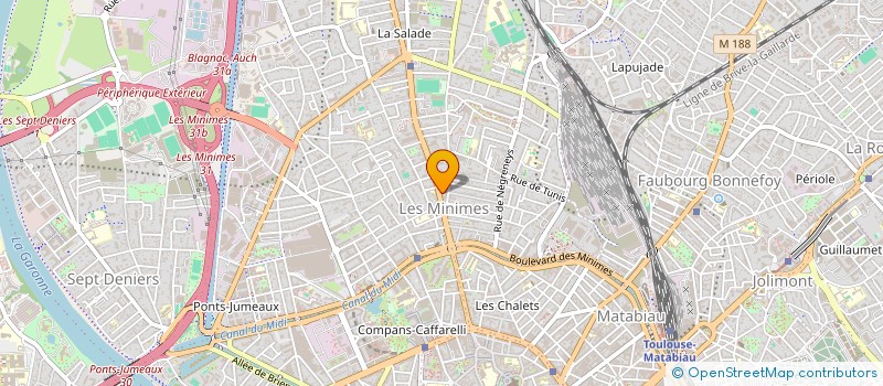 localisation de l'entreprise HAPPY LINK à TOULOUSE