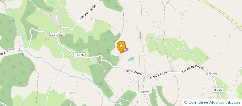 localisation de l'entreprise HAPPY MAISON  DOAZON