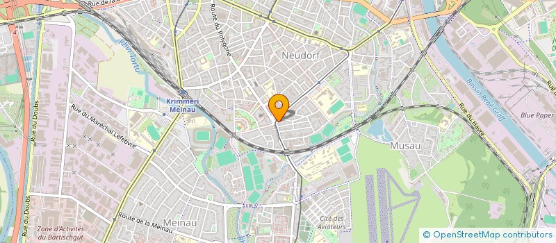 localisation de l'entreprise HAPPY MARCHE à STRASBOURG