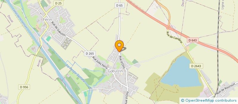 localisation de l'entreprise HAPPY MOVE GOEULZIN  GULZIN