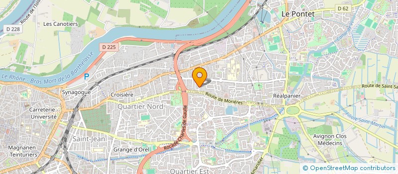 localisation de l'entreprise HAPPY PAINT  SAINT-SATURNIN-LES-AVIGNON