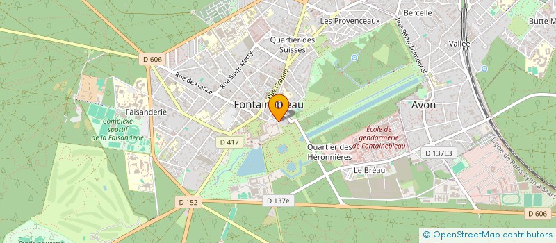 localisation de l'entreprise HAPPY PARENTS HAPPY KIDS  FONTAINEBLEAU