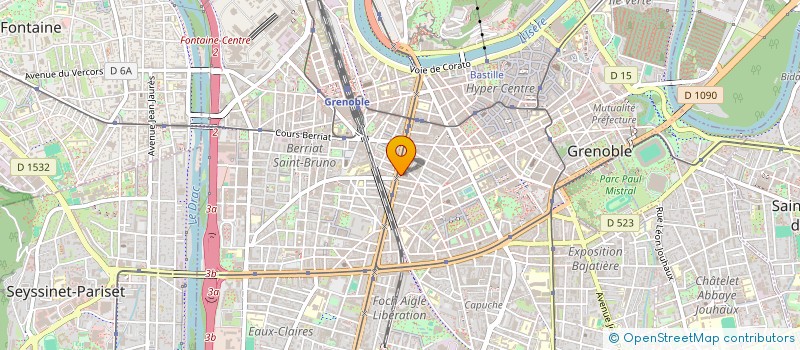 localisation de l'entreprise HAPPY PEOPLE  GRENOBLE