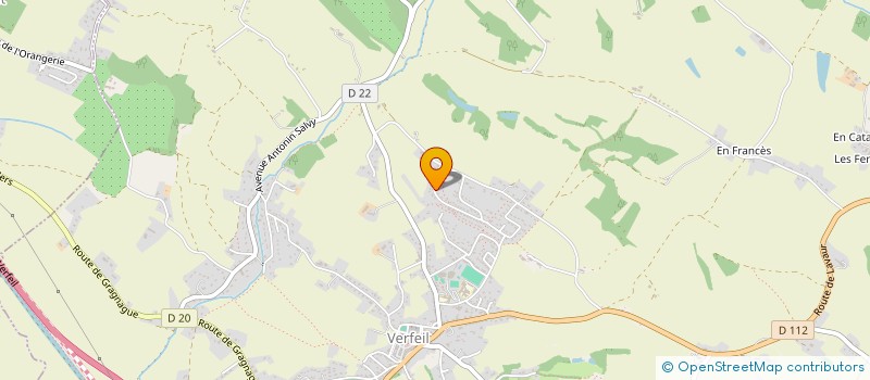 localisation de l'entreprise HAPPY PLAY  VERFEIL