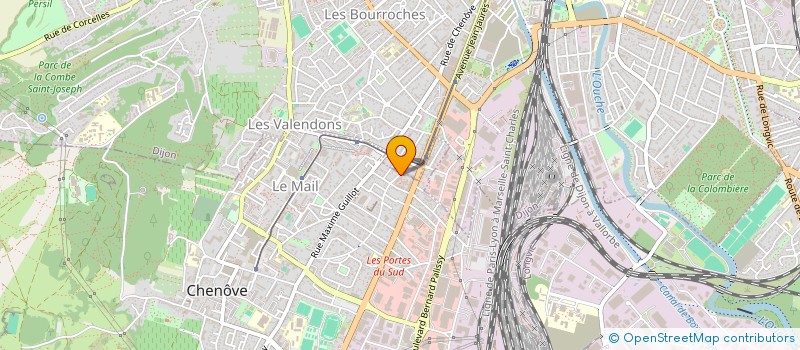 localisation de l'entreprise HAPPY POMPONS à CHENOVE