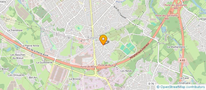 localisation de l'entreprise HAPPY PROTECTION SECURITE SURVEILLANCE  REZE