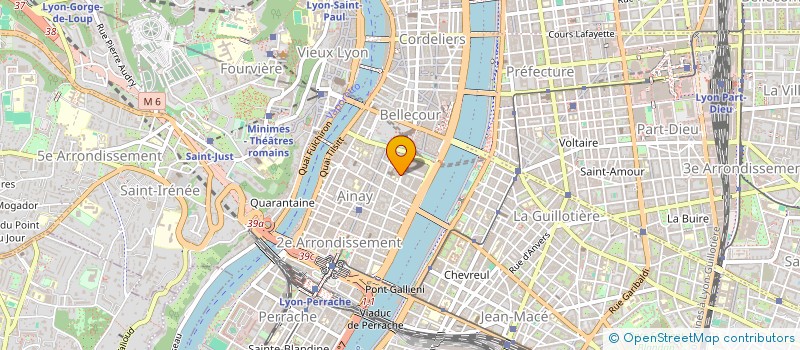 localisation de l'entreprise HAPPY RADIO à LYON