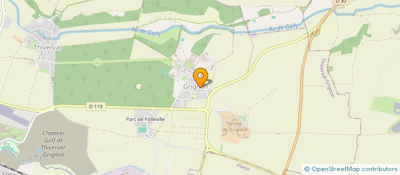 localisation de l'entreprise HAPPY RIDER FACTORY à THIVERVAL-GRIGNON