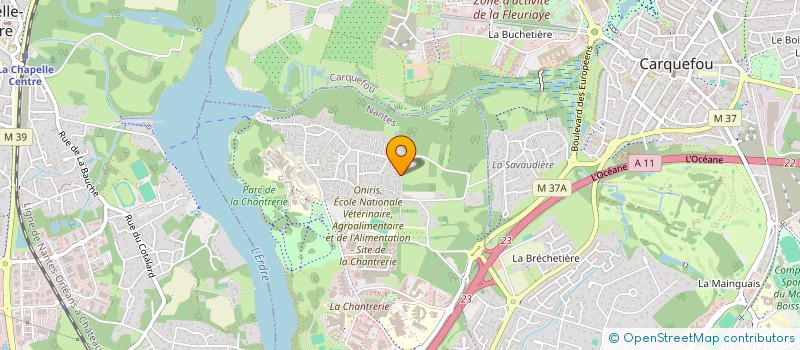 localisation de l'entreprise HAPPY SNOW  NANTES