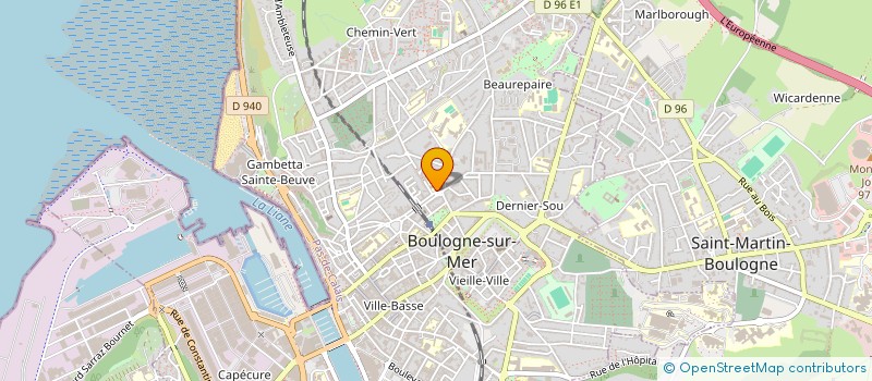 localisation de l'entreprise HAPPY SUSHIRAMA à BOULOGNE-SUR-MER