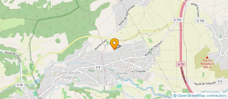 localisation de l'entreprise HAPPY SWIM  TALLENDE