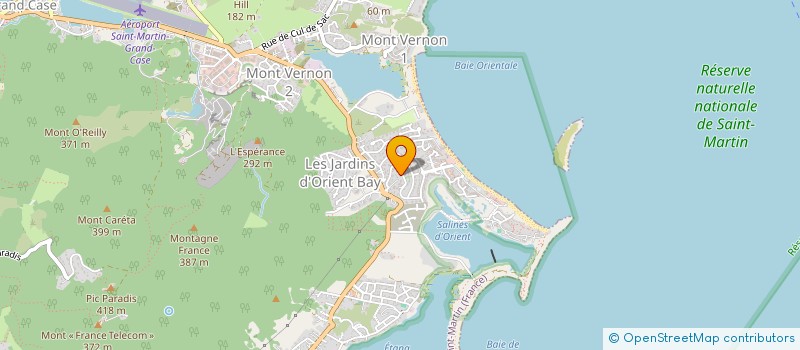 localisation de l'entreprise HAPPY SXM CAR RENTAL  SAINT MARTIN