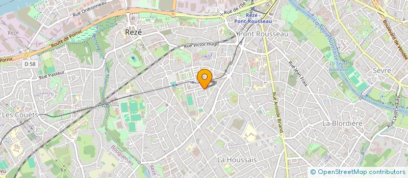 localisation de l'entreprise HAPPY TAXI DRIVERS  REZE