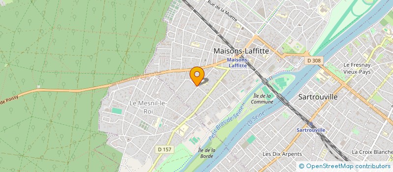 localisation de l'entreprise HAPPY TERROIR SAS à MAISONS-LAFFITTE