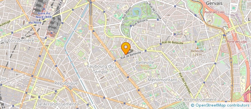 localisation de l'entreprise HAPPY TIME  PARIS