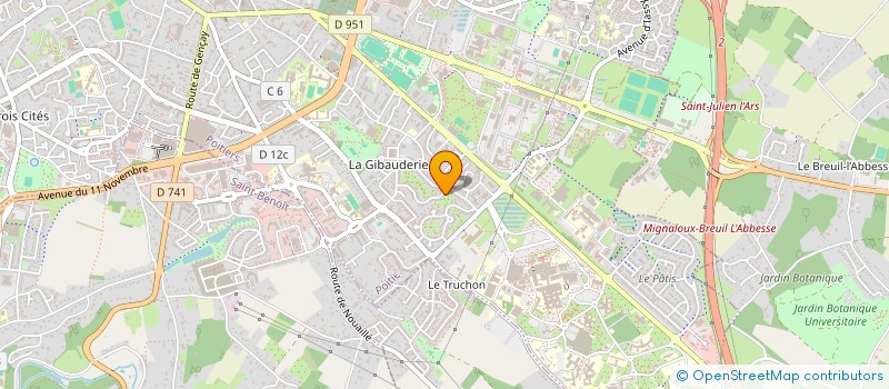 localisation de l'entreprise HAPPY TIME 86  POITIERS