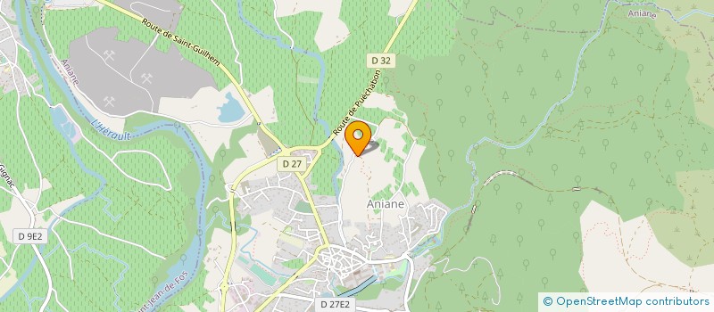 localisation de l'entreprise HAPPY TOGETHER  ANIANE