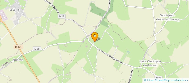 localisation de l'entreprise HAPPY TRACKS  EPREVILLE-EN-LIEUVIN