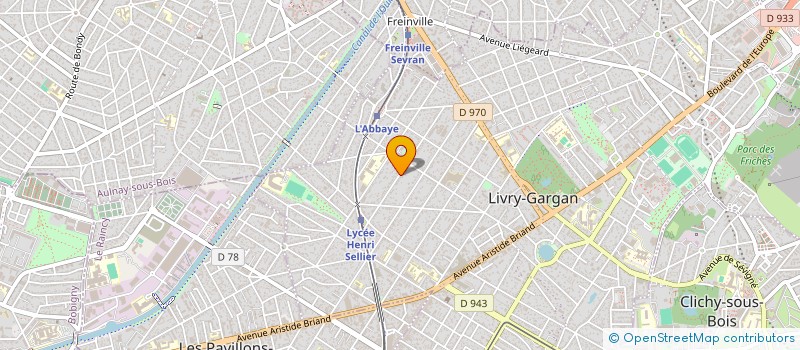 localisation de l'entreprise HAPPY TRANSPORTS SARL à LIVRY-GARGAN